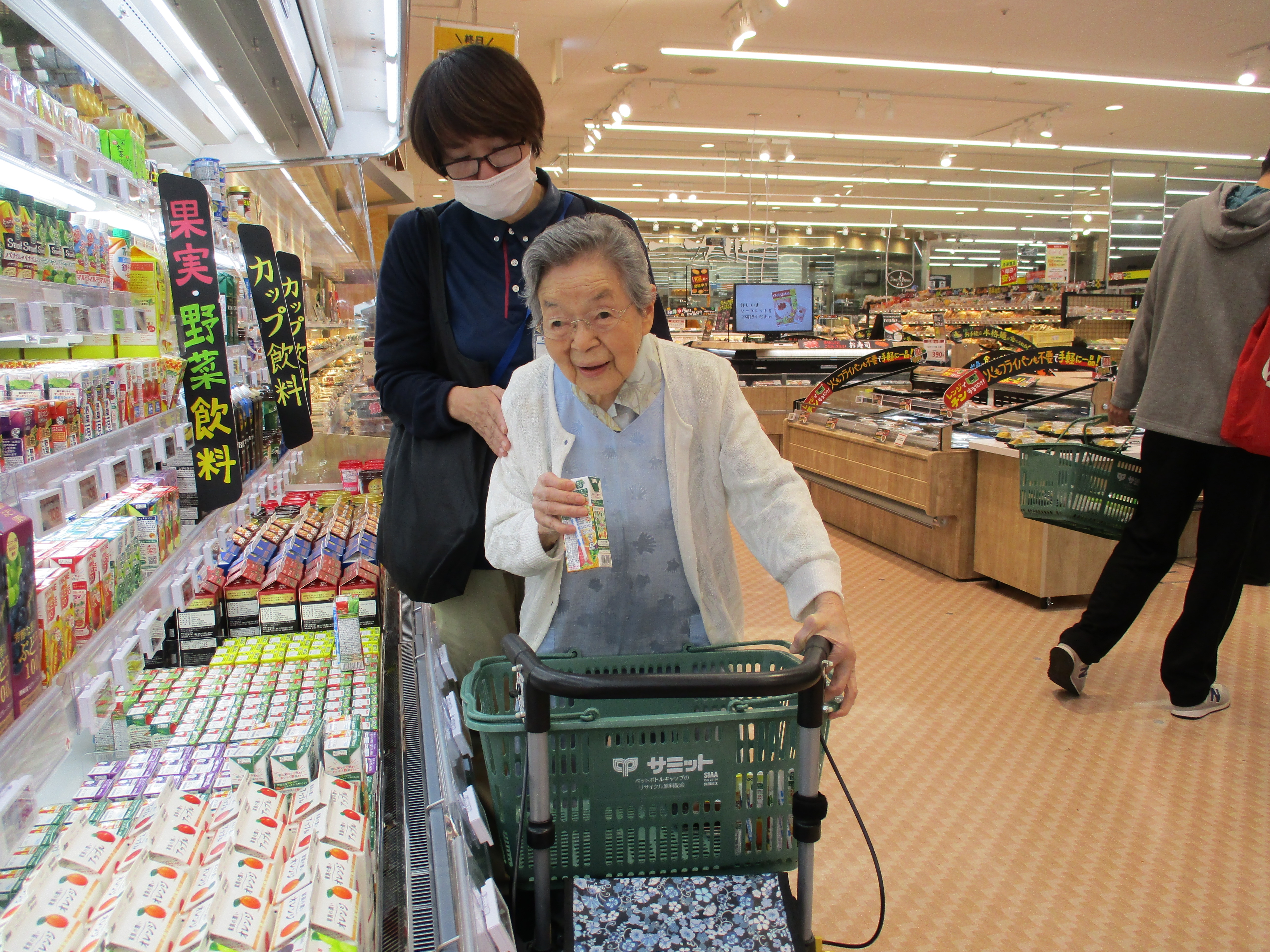 歩いて買い物に行けるようになりました！ ～顔の見えるケアプラン～