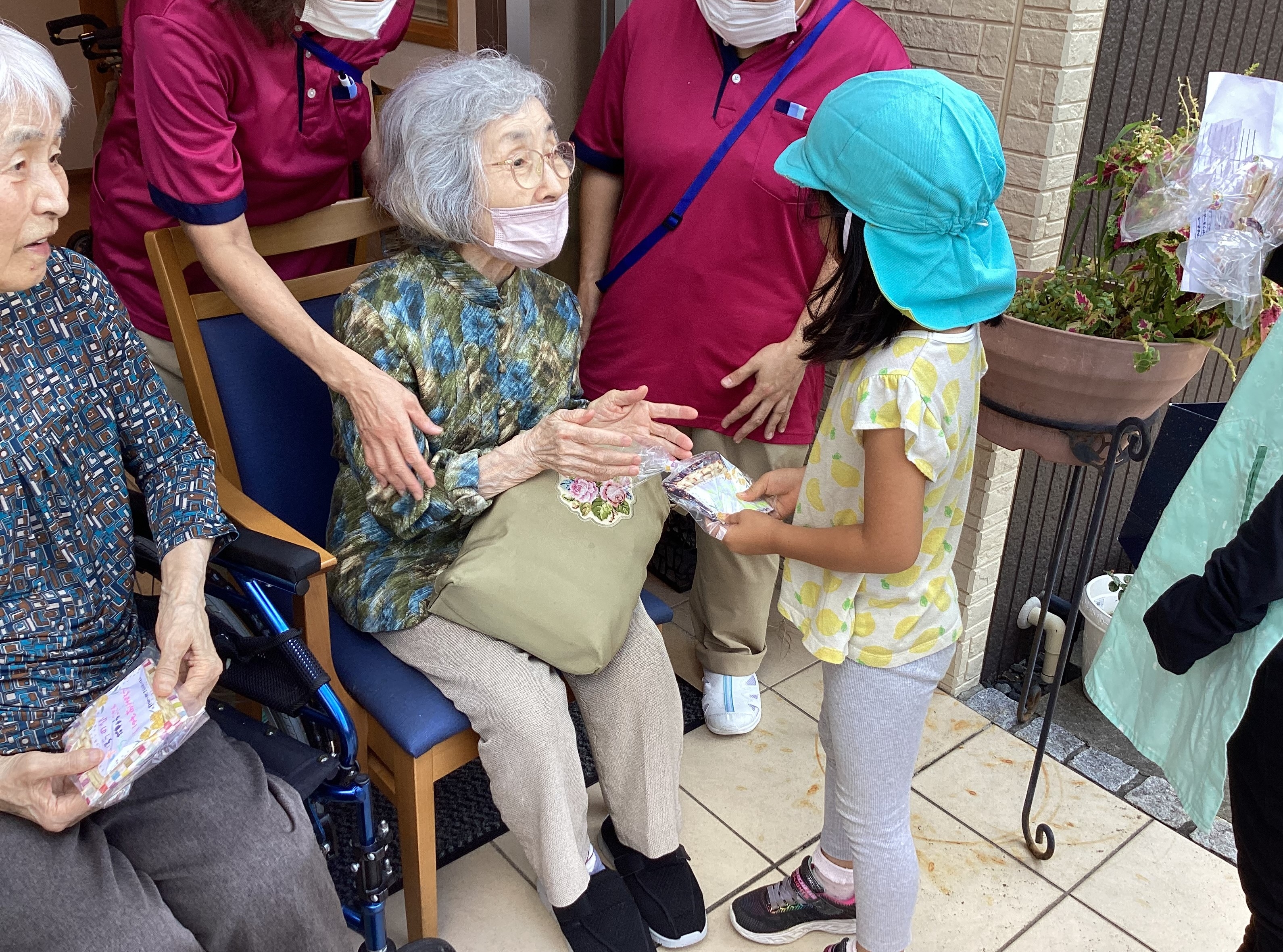 子供たちとの交流会～敬朗の日～