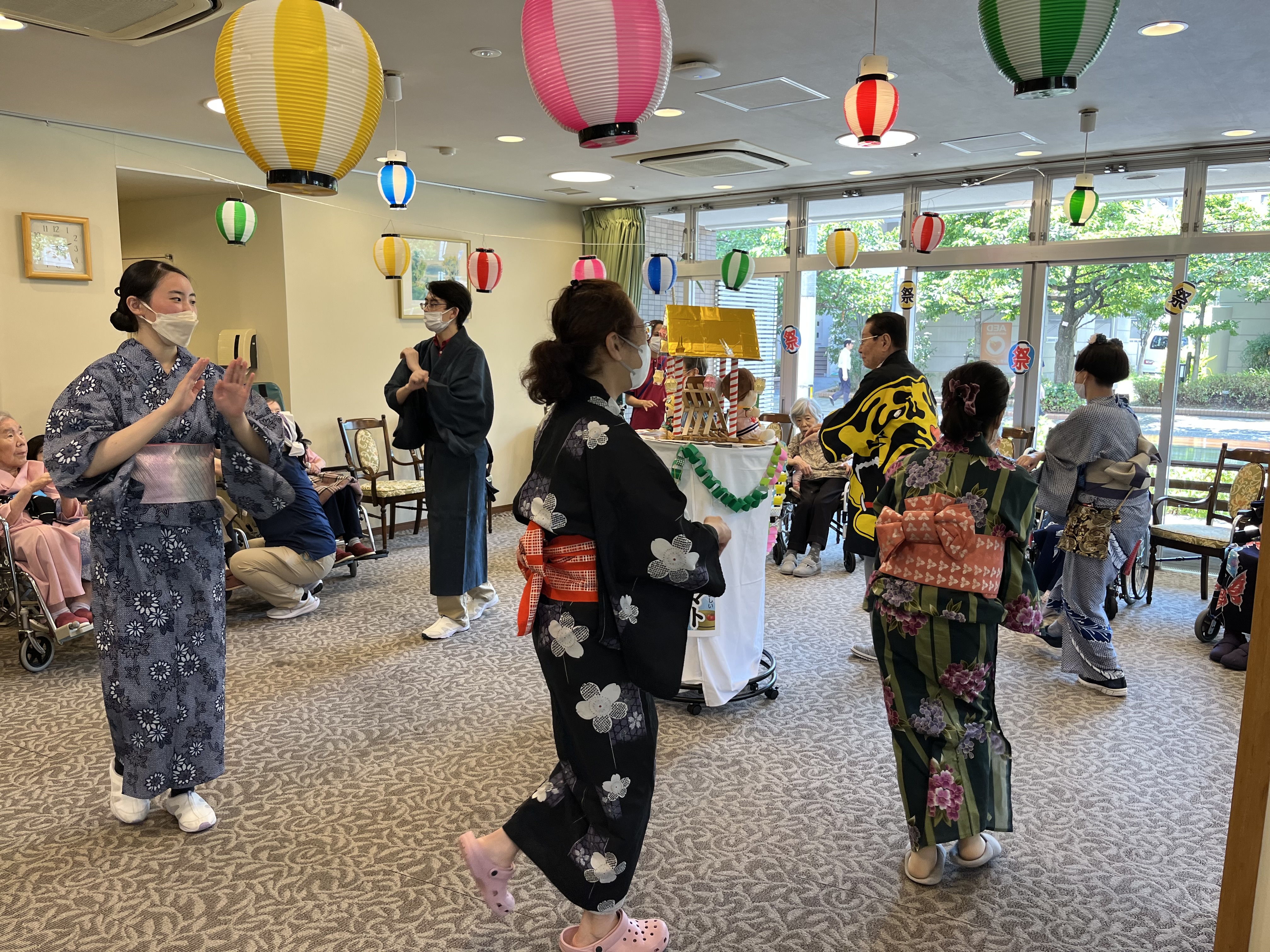 楽しい♪　夏祭り♪2024！午後の部