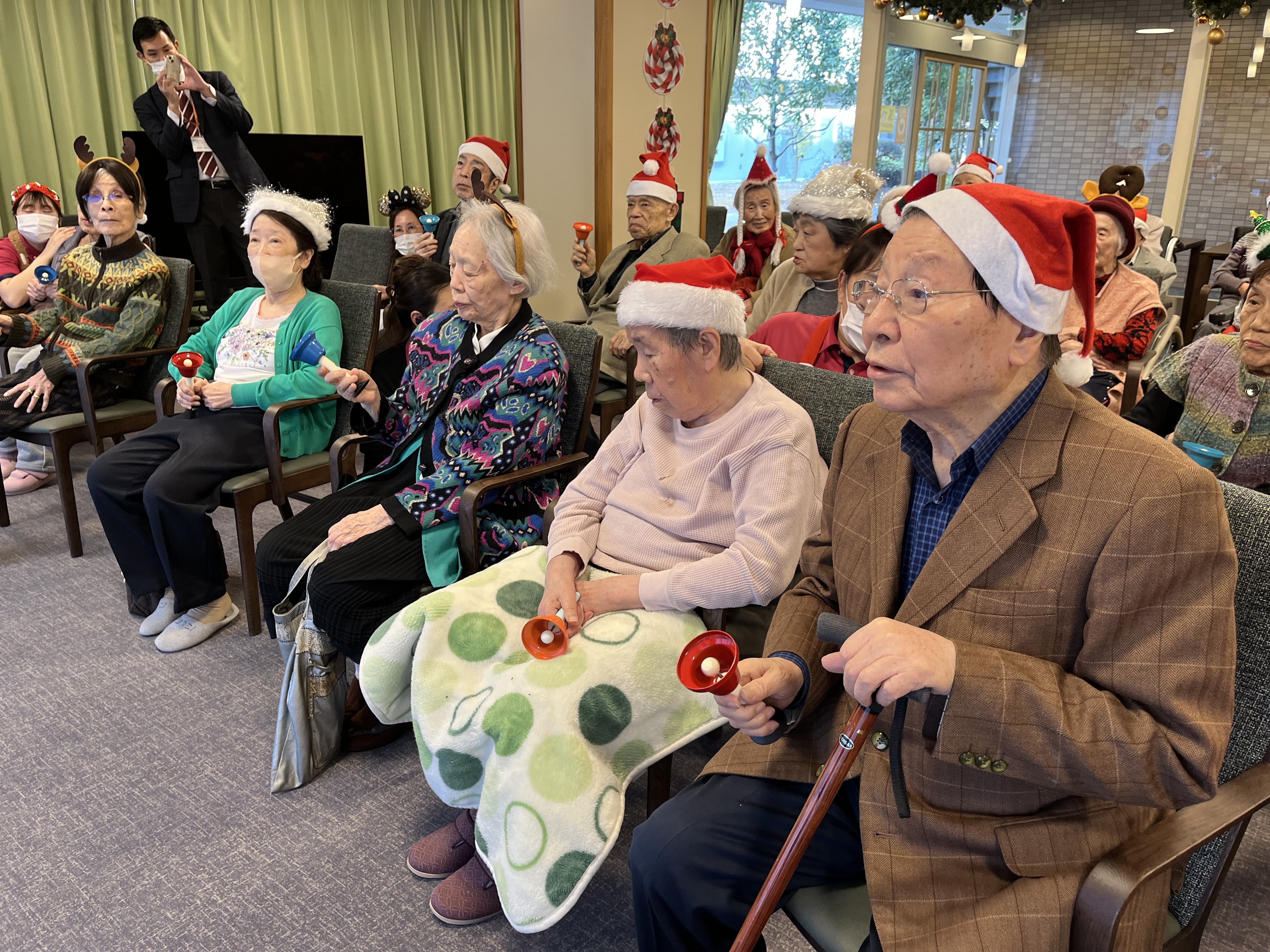 一年の締めくくりのイベントはクリスマス会♪