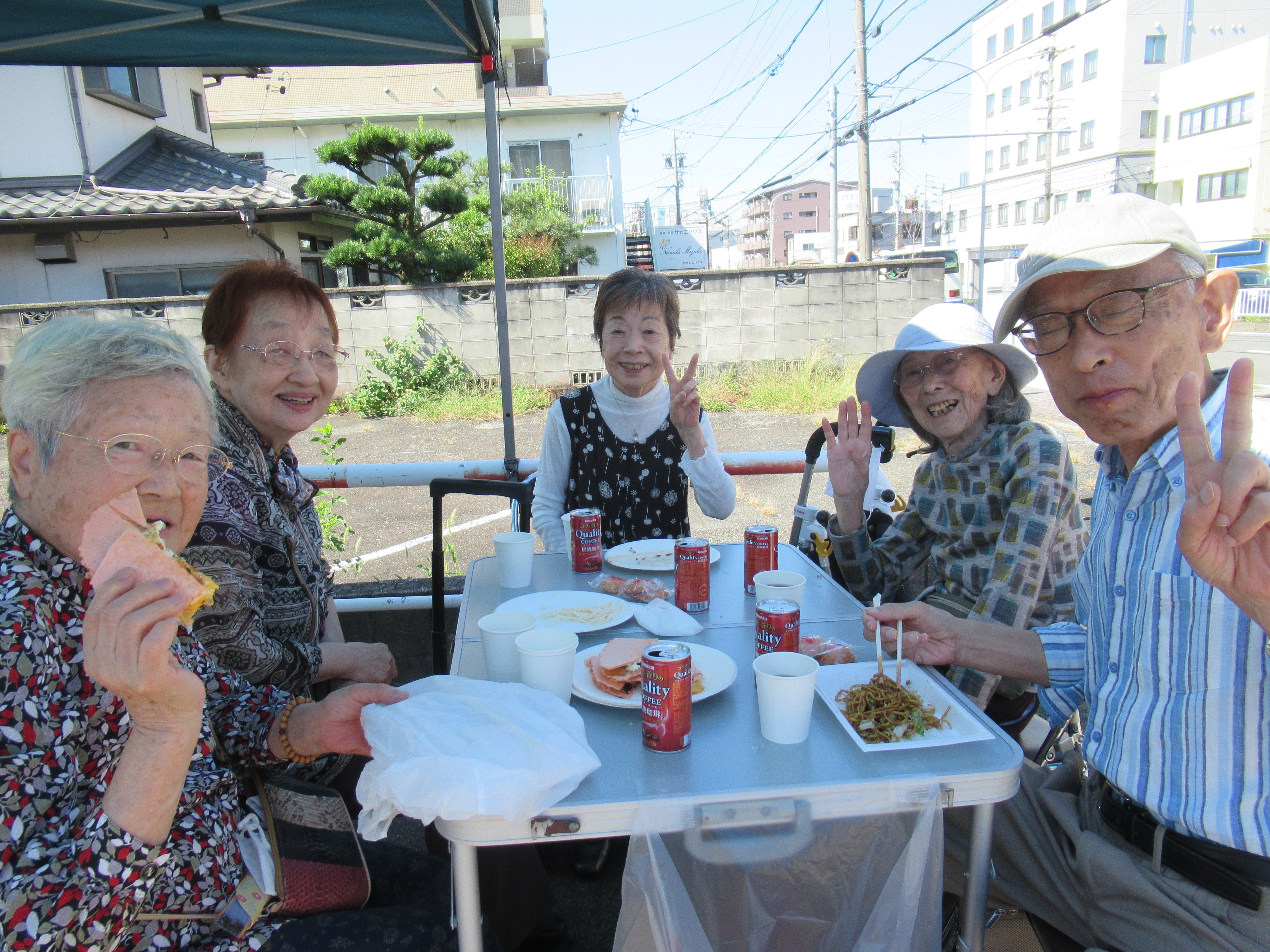 秋の町内会祭礼